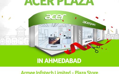 The grand opening of Acer Plaza in Ahmedabad